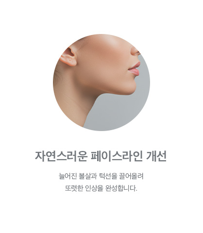 자연스러운 페이스라인 개선